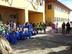 Los coles de la comarca tambi&eacute;n celebraron la llegada del Carnaval