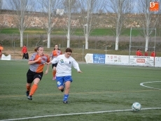 El Carbajosa logra una meritoria victoria ante el Trobajo del Camino (2-0)