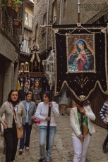 Foto 5 - Judas, Jesús y la Virgen de los Dolores protagonizan la Pasión en las calles de La Alberca