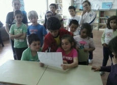 Foto 6 - Skype sirve de enlace a los alumnos de Sobradillo y Bañobárez para celebrar el Día del Libro
