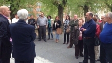 Javier Garrido dirigiendose a los presentes/FOTO: Tú aportas Béjar