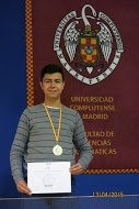 El alumno del Colegio San Agustín Gabriel Sánchez Pérez, medalla de oro en la Olimpiada Nacional ...