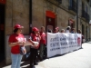 Foto 1 - Nueva protesta de Stop Desahucios frente a Bankinter por las hipotecas multidivisa