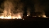 Foto 2 - Un grupo de vándalos provoca un espectacular incendio en la Isla del Soto de Santa Marta