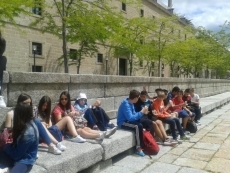 Foto 3 - Alumnos del San Agustín disfrutan de la Warner y la monumentalidad de El Escorial