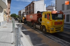 Foto 5 - El asfaltado señala la recta final de las obras de la calle San Fernando