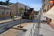 Foto 3 - El asfaltado señala la recta final de las obras de la calle San Fernando