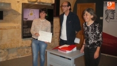 Foto 3 - Alexandra Díez, Mª Inmaculada Sánchez y José David Flores, galardonados con los primeros...