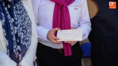 La Diputaci&oacute;n entrega a Cruz Roja un cheque donativo con motivo del D&iacute;a de la Banderita