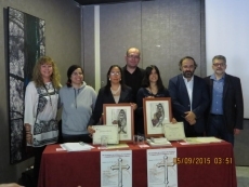 Grabados de Miguel Elías para escritores de Colombia, Galicia y Madrid