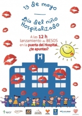 Lanzamiento de besos con Pyfano en el Día del Niño Hospitalizado
