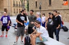 Foto 6 - El FÀCYL arranca con un espectáculo de breakdance por las plazas de Salamanca