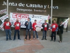 Foto 3 - Las ITV de Grupo Itevelesa en Castilla y León continúan con las Movilizaciones