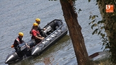 Foto 6 - Quinto día consecutivo de búsqueda del joven desaparecido en el río Tormes
