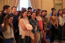 Foto 5 - Recepción municipal a un grupo de alumnos franceses que estudia español