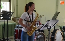 Los alumnos de saxof&oacute;n abren las audiciones de fin de curso de la Escuela de M&uacute;sica