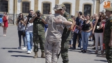 Foto 3 - Alegría y emoción se desborda por el regreso de Irak de los soldados del Mando de Ingenieros