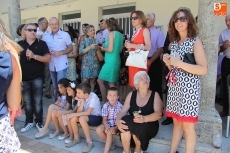 Foto 4 - El folclore de Santa María de Liminares pone la nota tradicional a los actos de San Cristóbal