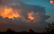 Foto 5 - 'El cielo salmantino en llamas', imágenes de la tormenta de verano