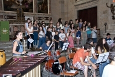 Foto 4 - La joven orquesta de Aguiar da Beira ofrece en la Purísima su único concierto en España