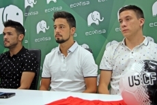 Foto 4 - Vitolo, Diego del Castillo y Dela, ilusionados con el debut de Unionistas en Regional