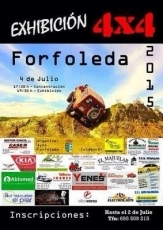 Forfoleda acoge este sábado una exhibición de coches 4x4