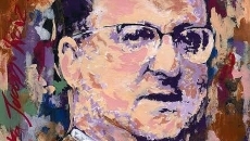 Un retrato de Juan Ruiz Peña, nueva obra del pintor Miguel Elías