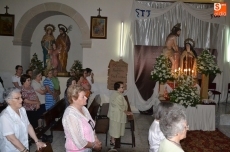 Multitudinaria celebraci&oacute;n de la Virgen del Carmen en las Carmelitas