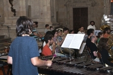 La joven orquesta de Aguiar da Beira ofrece en la Pur&iacute;sima su &uacute;nico concierto en Espa&ntilde;a