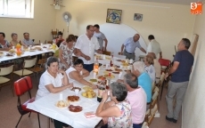 Concluyen las fiestas de Santa Ana con una misa y un convite