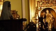 Vibrante encuentro con la santa en la iglesia de las Carmelitas a través de Teresa, La Jardinera...