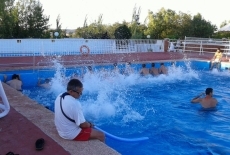 El Ciudad Rodrigo CF cambia el r&iacute;o por la piscina