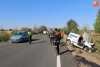 Foto 2 - Tres heridos en una colisión de un turismo y una furgoneta en la carretera de Vitigudino
