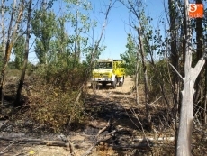 Foto 6 - Extinguido un incendio que se acercó a las casas de Pelabravo