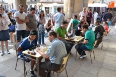 Foto 4 - Tarde de ajedrez en plena Plaza Mayor