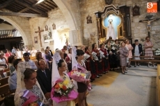 Foto 5 - Los vecinos arropan a San Roque en la misa y procesión 