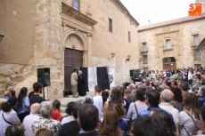 Numeroso p&uacute;blico presencia la obra teatral de Et&oacute;n Teatro &lsquo;El crimen del fraile Luis&rsquo