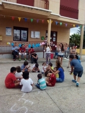 Diversión asegurada con los juegos infantiles y la guerra de agua