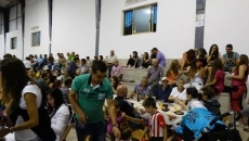 La pelota a mano tiene también su protagonismo en las fiestas 