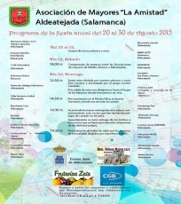 La fiesta anual de los mayores incluye petanca, comida y bailes