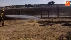 Un incendio, ya extinguido, calcina 6,5 hectáreas en Beleña