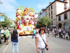 En la batalla de las flores de Laredo