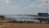 Foto 2 - Un incendio en la autovía A-62 sorprende a los visitantes de la Feria Salamaq