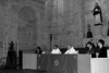 Foto 2 -  Fray Luis García Matamoro pregona los actos de la Archicofradía del Rosario