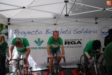 Foto 6 - 'Bicicleta solidaria' de Caja Rural en Los Bandos a favor del Banco de Alimentos