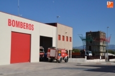 Foto 4 - La torre de prácticas del Parque de Bomberos va tomando forma