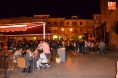 La Plaza Mayor se llena de j&oacute;venes al ritmo de la m&uacute;sica del festival de Dj&rsquo;s bejaranos 
