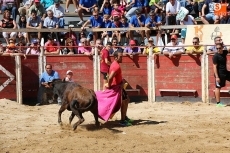 Las pe&ntilde;as animan un emocionante primer encierro con reses de Rollanejo