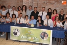 La familia Zamarre&ntilde;o &Aacute;lvarez celebra las Bodas de Oro de Chuchi y Vito