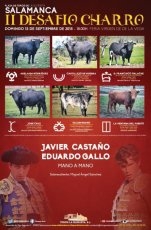 Sorteados los toros del Desaf&iacute;o Charro para Javier Casta&ntilde;o y Eduardo Gallo